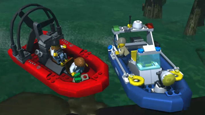 LEGO City – Mocsári rendőrség - játék