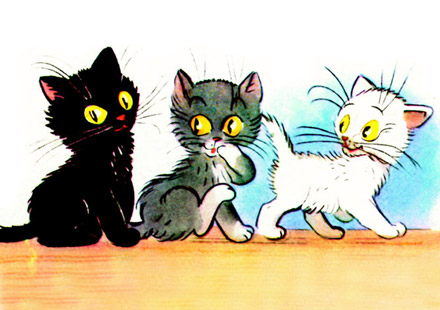 A három kiscica - animáció