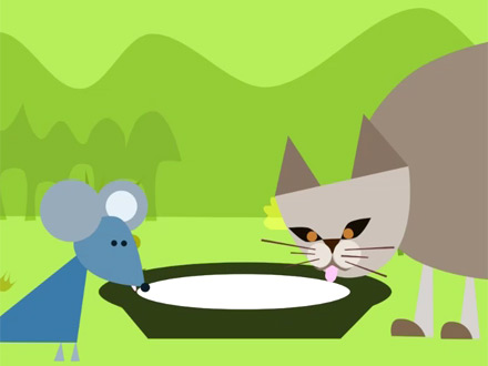 A macska és az egér - animáció