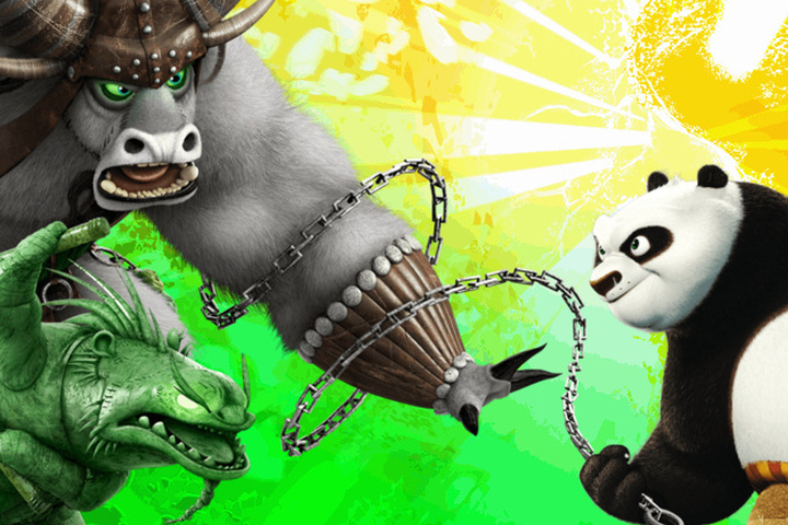 Kung Fu Panda - Pandacsata - játék