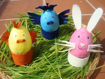 Húsvéti tojás állatkák - műhely