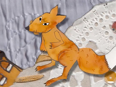 A szállást kérő róka - animáció